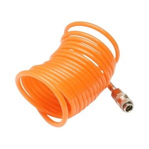 Furtun aer comprimat spiralat 5m, Ø 5mm, cupla rapida 1/4 , Cod: BK76308 - Img 2