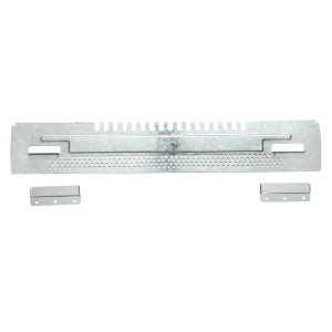 Gratie stup urdinis tip ghilotina din otel galvanizat 390x65mm, Cod: DISKR40 - Img 1