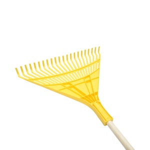 Grebla plastic pentru frunze, coada lemn 120cm, 22 de dinti , Cod: DISPN54, Marca: CROWNMAN - Img 6