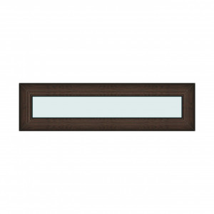 Iluminator 110x30cm, 1 canat, wenge (tabac), fix, Klass, 7cm, 6 camere