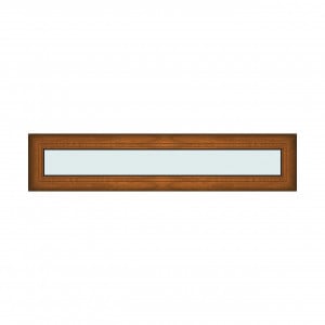 Iluminator 140x30cm, 1 canat, maro, stejar auriu, fix, Klass, 7cm, 6 camere