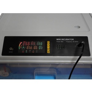 Incubator automat 128 oua 80W, 12V-220V, rotire automata, ovoscop LED, control temperatura, umiditate, afisaj digital, alarma, AAA298 - Img 11