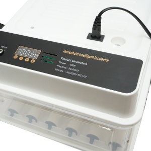 Incubator automat 30 oua 50W, 12V-220V, rotire automata, control temperatura, umiditate, afisaj electronic, Cod: DISPM82 - Img 7