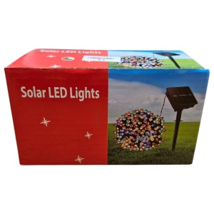 Instalație Solară Multicoloră 10 m – LED-uri de Exterior pentru Grădină și Terasă - Img 3