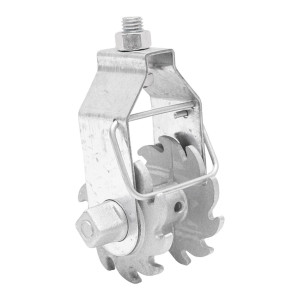 Intinzator cu clichet pentru fir gard electric, Cod: BK87525, Brand: BRECKNER GERMANY - Img 2