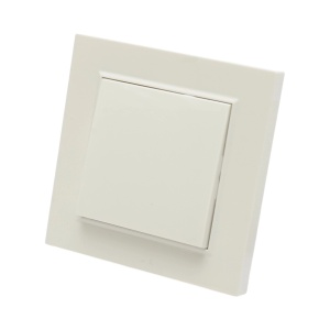 Intrerupator cap scara alb incastrat 220V, 10AX, ABS 80x80mm, DISRP25