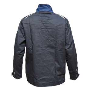 Jacheta de lucru poliester cu bumbac albastru navy M, Cod: BK77210, Breckner Germany - Img 4