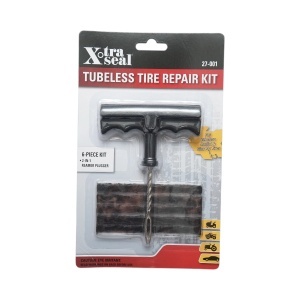 Kit vulcanizare anvelope tubeless la rece cu snur si instrument inserare 2 in 1 tip ac 27-001 X-TRA SEAL, DISVE78