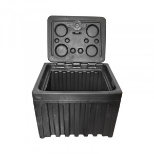 Lada pentru scule fara suport, din plastic negru 380x400x500 mm Cod: DISCK32, Breckner Germany - Img 4