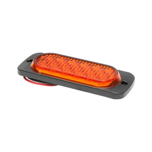 Lampa gabarit laterala LED galbena 115mm 12-24V, Cod: BK69532, Brand: BRECKNER GERMANY - Img 3