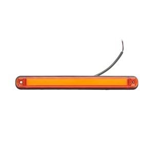 Lampa gabarit laterala LED NEON 12-24V galbena slim 235x26.5x21mm Breckner Germany, BRECKNER GERMANY, BK69189