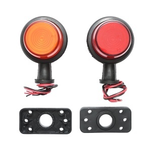 Lampa laterala gabarit rotativa LED NEON 12-24V, rosu-galben FR0238 Breckner Germany, BRECKNER GERMANY, BK76263