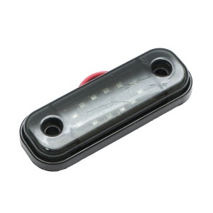 Lampa laterala gabarit slim LED 12-24V, rosu fumuriu 89x32mm Breckner Germany, BK79668 - Img 2