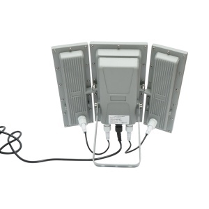 Lampa LED 1300lm, 6500K cu panou solar 25W, baterie LifePO4 3.2V/15Ah si telecomanda IP66 Breckner Germany, BK89104 - Img 6