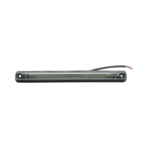 Lampa pozitie cabina camion LED 24V rosu fumuriu 6 LED-uri 240x26x25mm Breckner Germany, BRECKNER GERMANY, BK69184