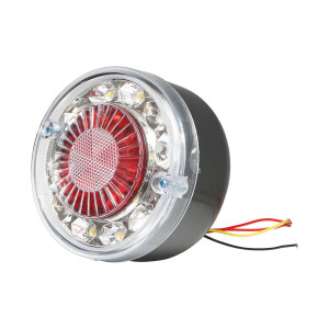 Lampa stop LED-SMD rotunda spate 12V cu 3 functii HQ, Cod: BK92849, Brand: BRECKNER GERMANY - Img 2