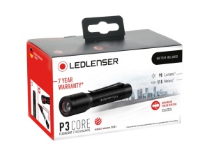 LEDLENSER P3 Core 90 lm / 110 m 1xAAA - Img 2