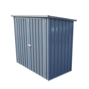 Magazie metalica pubele gunoi 86x147x134cm, DISTX75 - Img 2