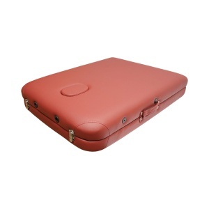 Masa de masaj pliabila portabila 2 zone, cadru lemn, spuma 5cm, inaltime 55-76cm, piele ecologica rosu burgundy 60x213cm THOR, THOR, 40TH431 - Img 12