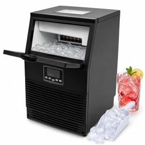 Masina de facut gheata profesionala 40 kg/24h, rezervor apa 3.5L, conexiune apa retea, cos colectare 4kg, autocuratare, afisaj LCD,BK00441
