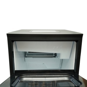 Masina de facut gheata profesionala 40 kg/24h, rezervor apa 3.5L, conexiune apa retea, cos colectare 4kg, autocuratare, afisaj LCD,BK00441 - Img 11
