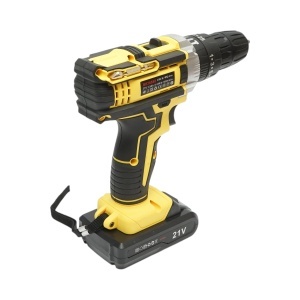 Masina de insurubat si gaurit cu percutie, 2 acumulatori 21V, 1.5Ah Li-ion, cuplu 29Nm, mandrina 10mm, 0-350/1350rpm Breckner Germany, BRECKNER GERMANY, BK76888 - Img 5