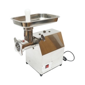 Masina de tocat carne electrica inox 1600W, 220V, capacitate 150 kg/h, adaptor carnati, 1 sita si 1 cutit incluse 380x210x415mm, DISVG63 - Img 4