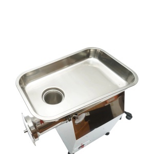 Masina de tocat carne electrica inox 2000W, 220V, capacitate 250 kg/h, adaptor carnati, 1 sita si 1 cutit incluse 410x240x450mm, DISVG64 - Img 10