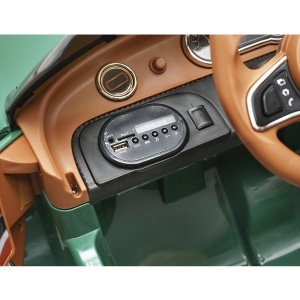 Masinuta electrica cu acumulator si telecomanda Bentley verde 6V/7Ah JE1166, DISLF29V, LEAN CARS - Img 4