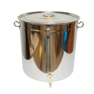 Maturator din inox cu capac pentru miere de albine 100Kg , Cod: DISTT67 - Img 1