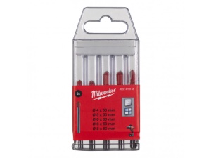 MILWAUKEE Set de burghie pentru sticlă și gresie 5 piese - Img 1
