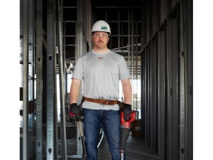 MILWAUKEE Tricou tehnic cu mânecă scurtă gri WWSSG-XXL WORKSKIN™ - Img 5