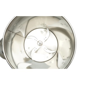 Moara electrica resturi vegetale si nutret 2.2kW, 220V, cuva inox 10L, 4 cutite incluse, DISUS66 - Img 5