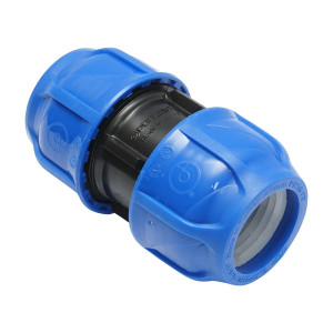 Mufa compresiune egala, D40x40mm, PN16, pentru sisteme irigatii, Cod: DISLV59, Poelsan - Img 3