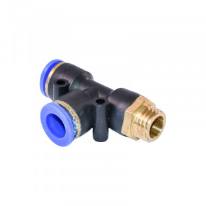 Mufa rapida T plastic si surub metalic fi 12x12 cu M16, Cod: DISVA98, Brand: BRECKNER GERMANY - Img 2