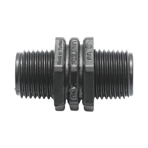 Niplu egal filet exterior D1/2x1/2 toll pentru sisteme de irigatii PN10, Cod: DISLV23, Brand: Poelsan