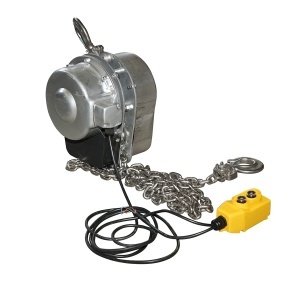 Palan electric inox 220V, 500W cu lant 3m, sarcina maxima 1000 kg, carlig cu siguranta , Cod: BK76114, Breckner Germania - Img 2