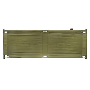 Pat pliabil de campanie, camping verde olive 190x66x42 cm, Cod: DISDM58,Brand: BRECKNER GERMANY - Img 7