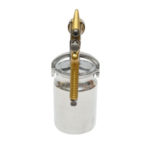 Pistol de vopsit cu aer comprimat 1000ml, debit 160-240ml/min, duza 1.8mm, presiune max. 3.5 bar , Cod: DISPT06 , Marca: CROWNMAN - Img 4