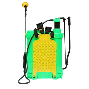 Pompa de stropit vermorel, 2 in 1 manuala si electrica, rezervor 16L, baterie 12V 8Ah, debit 3.1 l/min, Cod: BK88689 Echivalență: DISBE37, Breckner Germany - Img 5