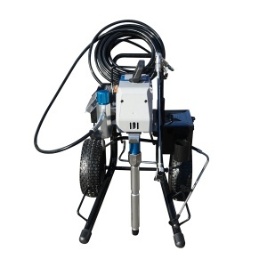 Pompa de vopsit airless profesionala cu piston si motor fara perii 2.6kW, 220V, debit 3.2 L/min, duza 517, presiune maxima 227 bar M32H, DISSY65 - Img 2