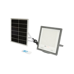 Proiector led de 200w cu panou solar 20W, baterie si telecomanda, Cod: BK69712 Echivalență: DISLG71, Breckner Germany - Img 2