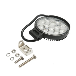 Proiector LED rotund tip spot 12-60V, 36W, carcasa aluminiu 110x110x40mm , Cod: BK79847 - Img 2