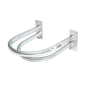 Protectie pentru adapatoare vaci, teava fi 26mm, grosime talpa montaj 8mm, Cod: DISFP19, - Img 4