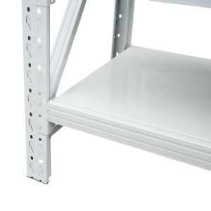 Raft metalic depozitare 5 nivele 200x60x250cm, 300 kg/polita, gri Breckner Germany, Breckner Germany, DISAY24 - Img 7