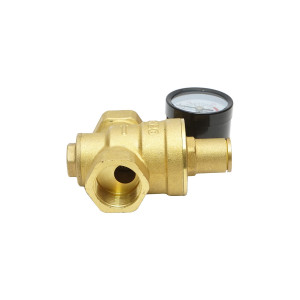 Regulator de reducerea a presiunii apei 3/4-3/4, reglabil cu sita filtrare si manometru DN20 pentru instalatii solare rezidentiale, Cod: DISKN01, Breckner Germany - Img 3