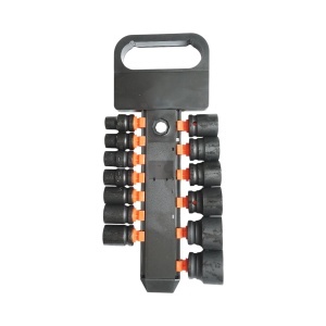 Set 13 chei tubulare de impact 10-32mm, 38mm, patrat 1/2 inch Cr-Mo Breckner Germany, BRECKNER GERMANY, BK76371