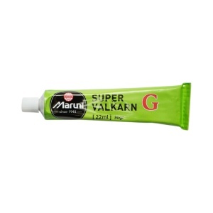 Set 16 petice vulcanizare rotunde 52mm + 1 tub adeziv Super Valcarn G 22ml pentru camere de aer L3-A Maruni made in Japan, DISVH77 - Img 3