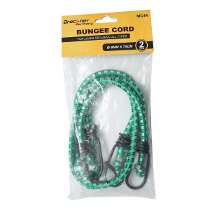Set 2 corzi elastice cu carlige pentru ancorare marfa, 8mmx75cm, Cod: DISMC44, Brand: BRECKNER GERMANY - Img 2