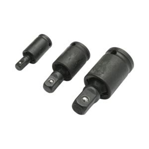 Set 3 adaptoare de impact cu articulatie cardanica patrat 1/2, 3/8, 1/4 inch Cr-Mo Breckner Germany, BRECKNER GERMANY, BK69340 - Img 4